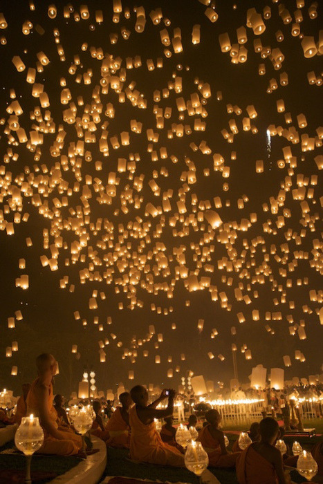Lantern Festival, Chiang Mai, Thailand
