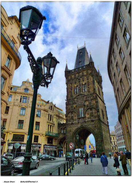 City Gate, Prague, Czech Republic