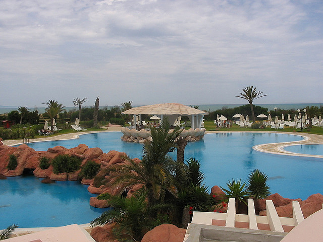 by bon_cest_bon on Flickr.Gammarth is a seaside resort town on the Mediterranean Sea in Tunisia.