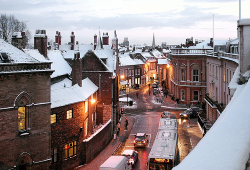 Winters Day, York, England