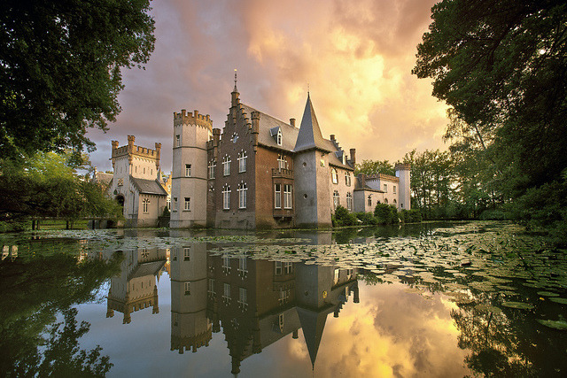by fischerfotografie.nl on Flickr.Stapelen Castle near the town of Boxtel - North Brabant, Netherlands.