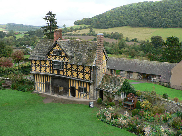 by johnmuk on Flickr.Stokesay Castle is a fortified manor house in southern Shropshire, England.