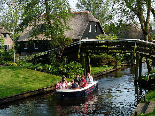 The village without roads, Giethoorn, Netherlands