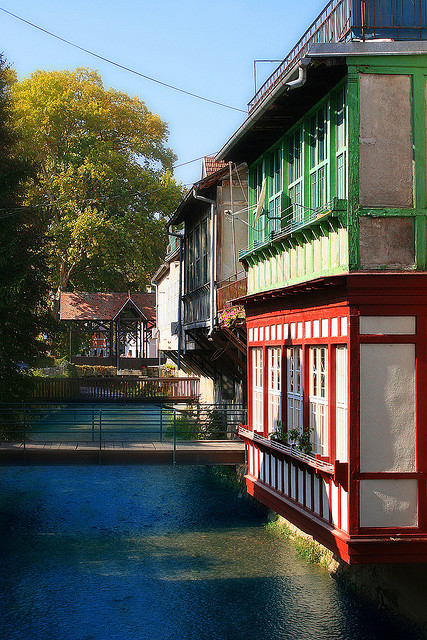 The colorful and picturesque town of Samobor, Croatia
