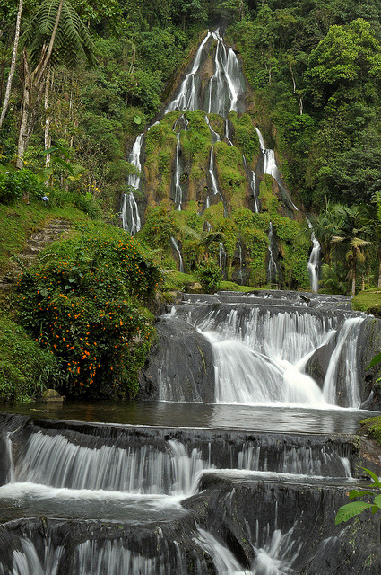 Thermal waters at Santa Rosa de Cabal, Colombia