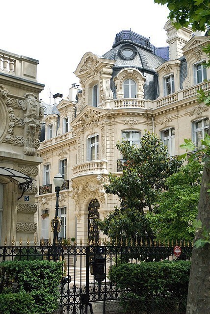 Ornate Architecture, Paris, France