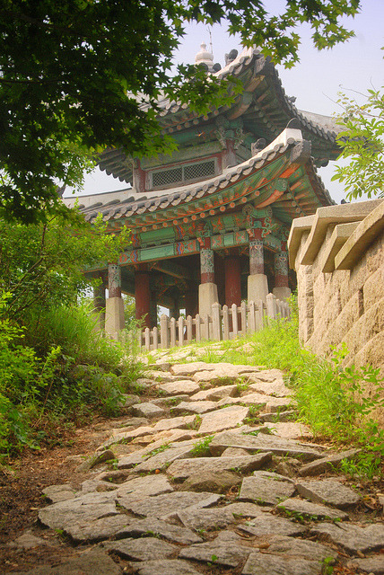 Dong Jangdae in Bukhansan National Park, South Korea