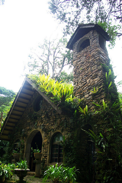 The chapel of Selva Negra in Matagalpa / Nicaragua